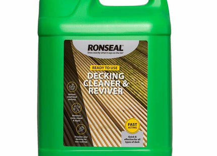 Ronseal Decking Cleaned & Reviver