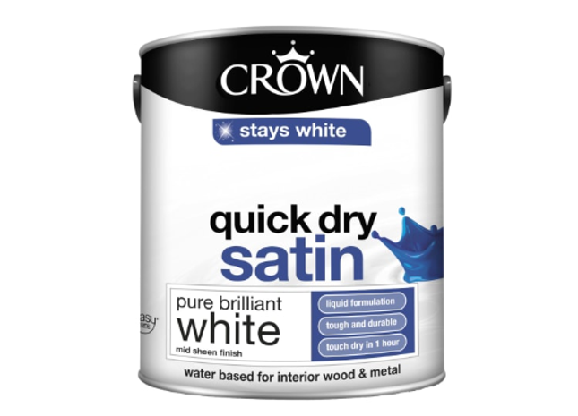 Crown Non Drip Satin Pbw 2.5L
