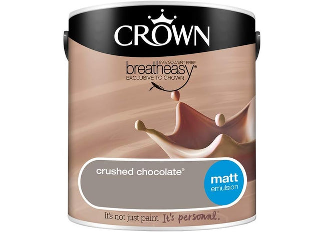 Crown Paint 2.5 Crushed Chocolate