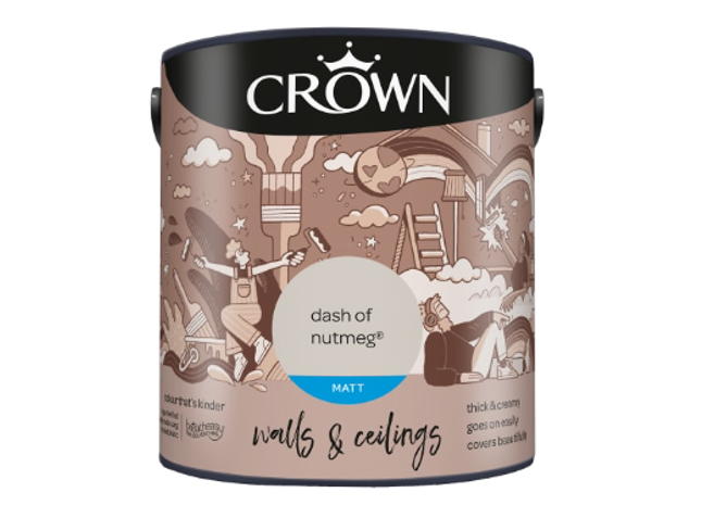 Crown Matt Dash Of Nutmeg 2.5L