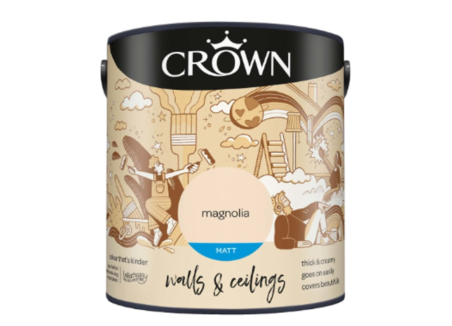 Crown Paint 2.5 Magnolia