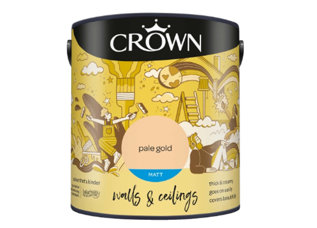 Crown Paint 2.5 Pale Gold
