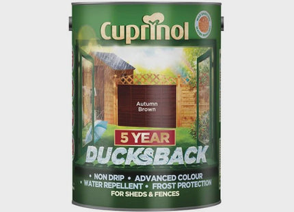 Cuprinol Ducksback Autumn Brown 5L