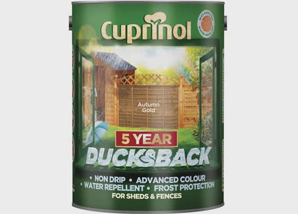 Cuprinol Ducksback Autumn Gold 5L