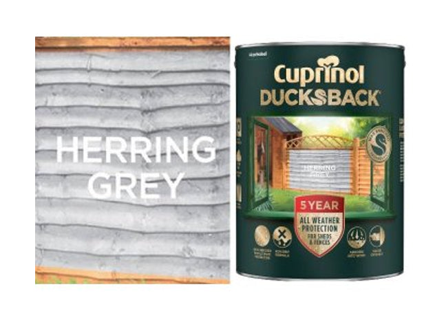 Cuprinol Ducksback  Herring Grey 5L
