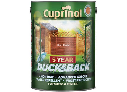 Cuprinol DucksBack Rich Ceder 5L348