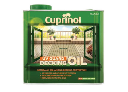 Cuprinol Uv Guard Decking Oil 2.5L1