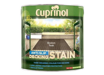 Cuprinol Boston Teak Wood Stain 2.5L