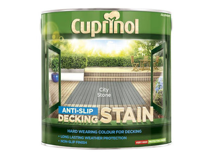 Cuprinol Anti-Slip City Stone 2.5L