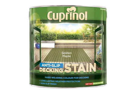 Cuprinol Anti-Slip Golden Maple 2.5L