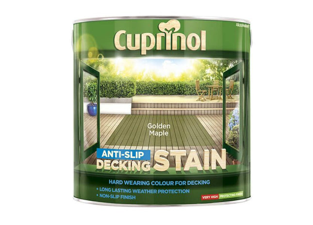 Cuprinol Anti-Slip Golden Maple 2.5L