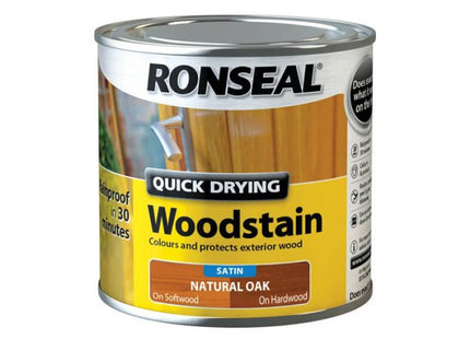 Ronseal Natural Oak Satin 250Ml