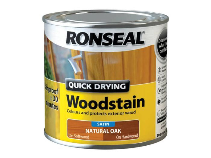Ronseal Natural Oak Satin 250Ml