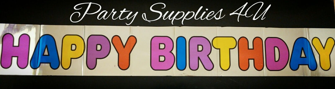 3.6M Birthday Banner