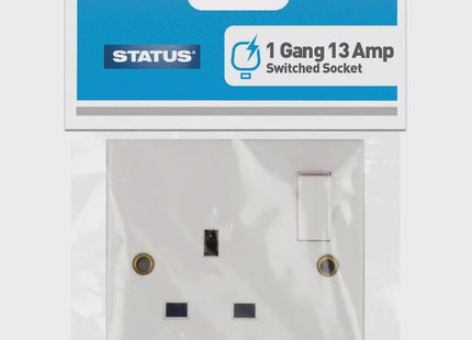 1 Gang  Switched Socket