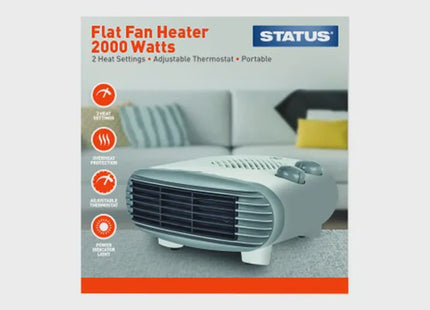 Flat Fan Heater 2000W